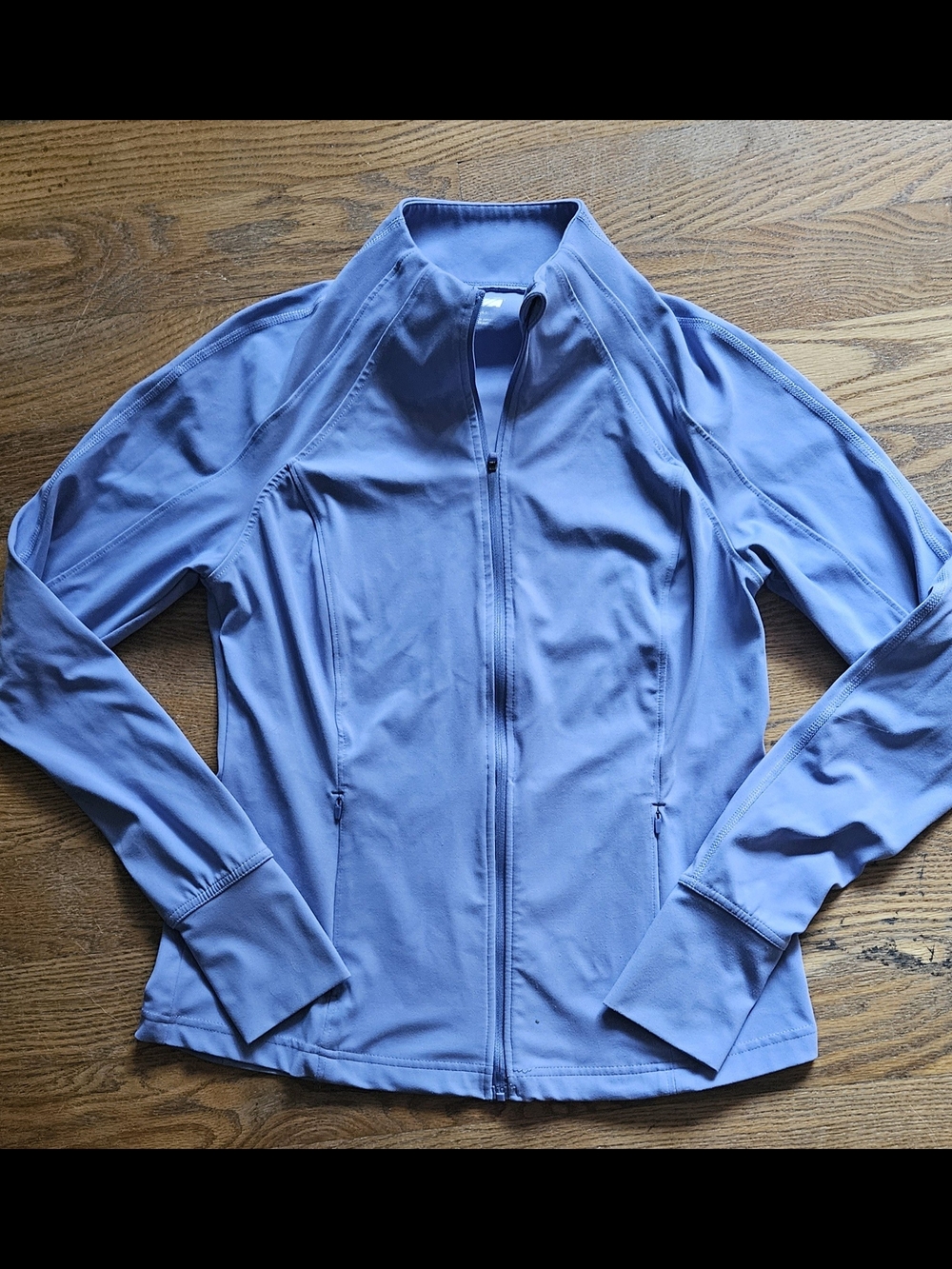 Avia Lavender Blue Zip-Up Women’s Bomber Jacket